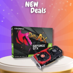 Colorful GTX 1650 EX 4GD6-V Battle AX 4GB Graphics Card